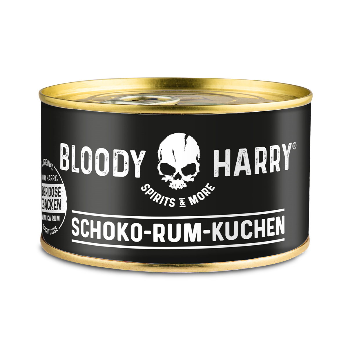 BLOODY HARRY Schoko-Rum-Kuchen in der Dose, 200g