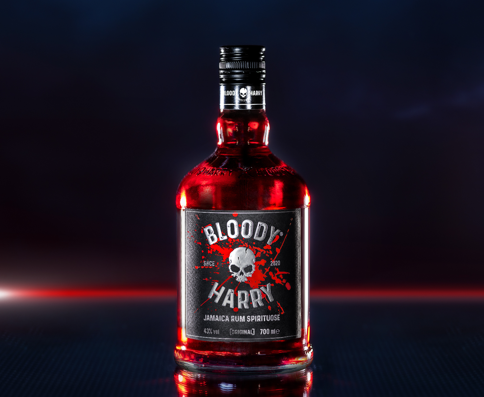 BLOODY HARRY Rum-Spirituose 0,7l, 43% vol